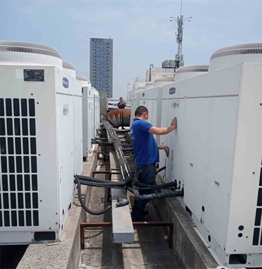 西安中央空调制热和不制冷系统维修方法